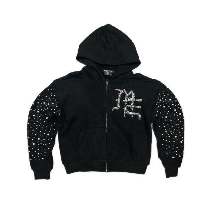 Mixed Emotion Black ‘Pearl’ Hoodie