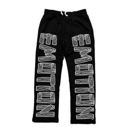 Mixed Emotion Brand Black Artist Sweatpant