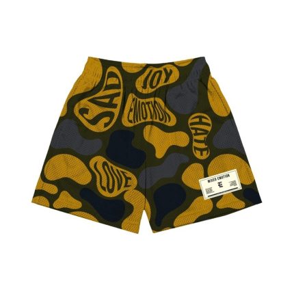 Mixed Emotion Brand Camo Shorts