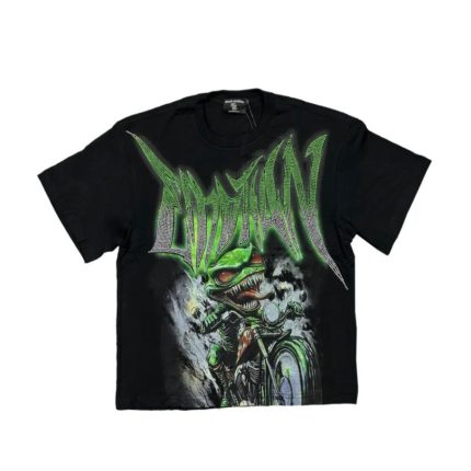 Mixed Emotion Goblin Rhinestone Shirt
