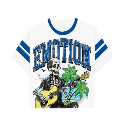 Mixed Emotion Guitar Cropped Shirt