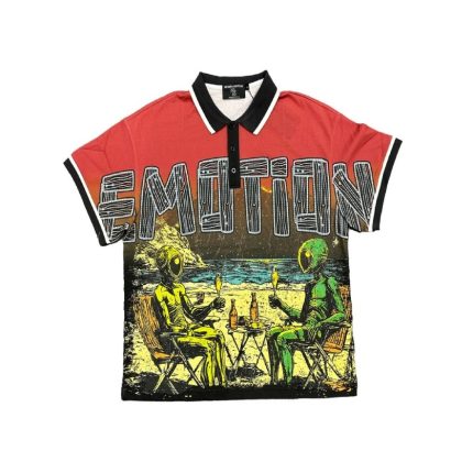 Mixed Emotion Red Paradise Shirt