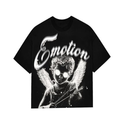 Mixed Emotional Brand Black Shirt