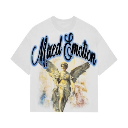 Mixed Emotional Brand White Shirt