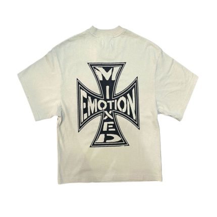 Mixed Emotional Cream Classic T-Shirt Boxy Fit