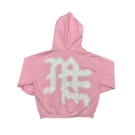 Mixed Emotional Never End Pink Hoodie